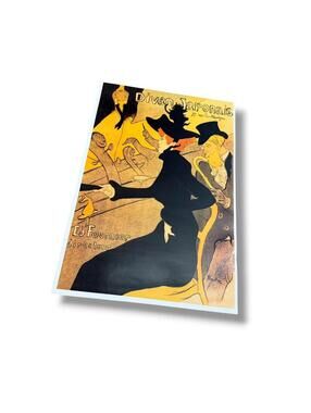 Henri de Toulouse Divan Japonais Print